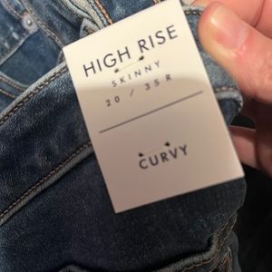 Lucky Jeans High Rise Skinny Curvy